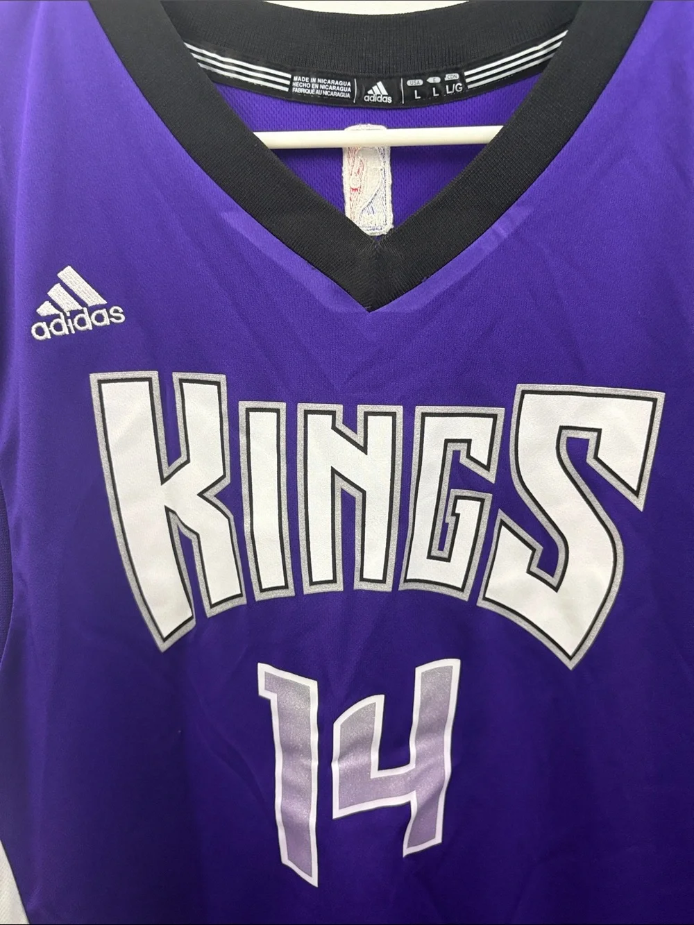 Sacramento Kings Adidas NBA Mens Basketball Jersey Size Large
